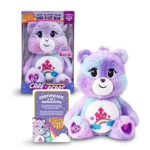 40th Anniversary Care A lot Bear Free shipping!!!!